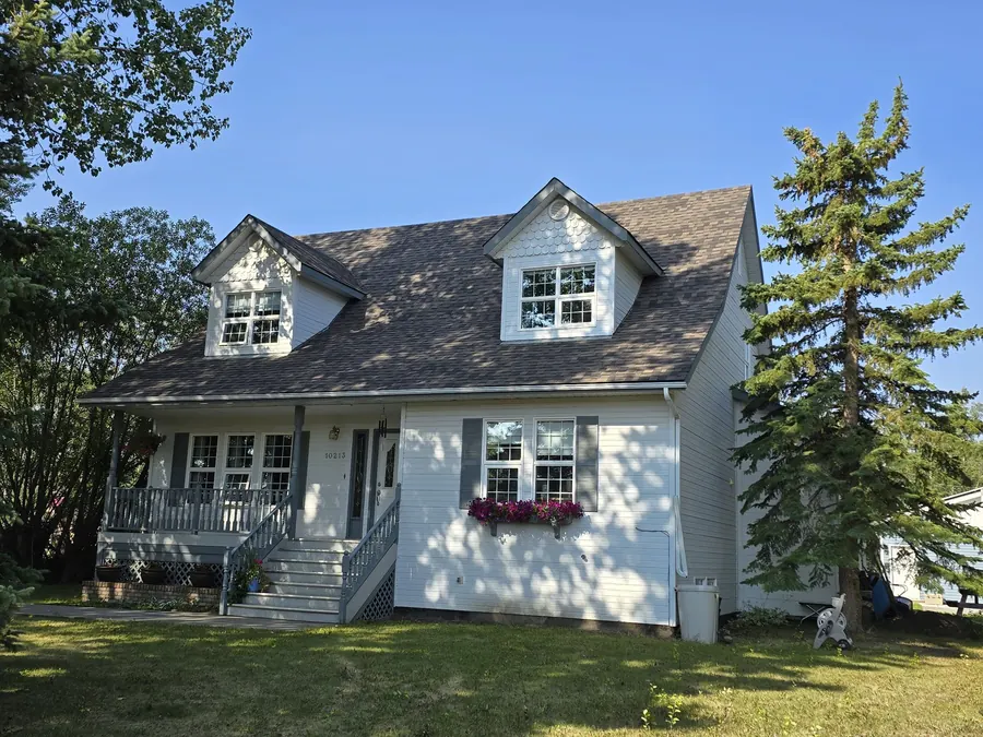 Completed roof in the Peace Region
